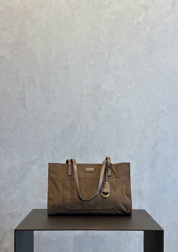 Borsa shopper media Nannini Carla in tessuto