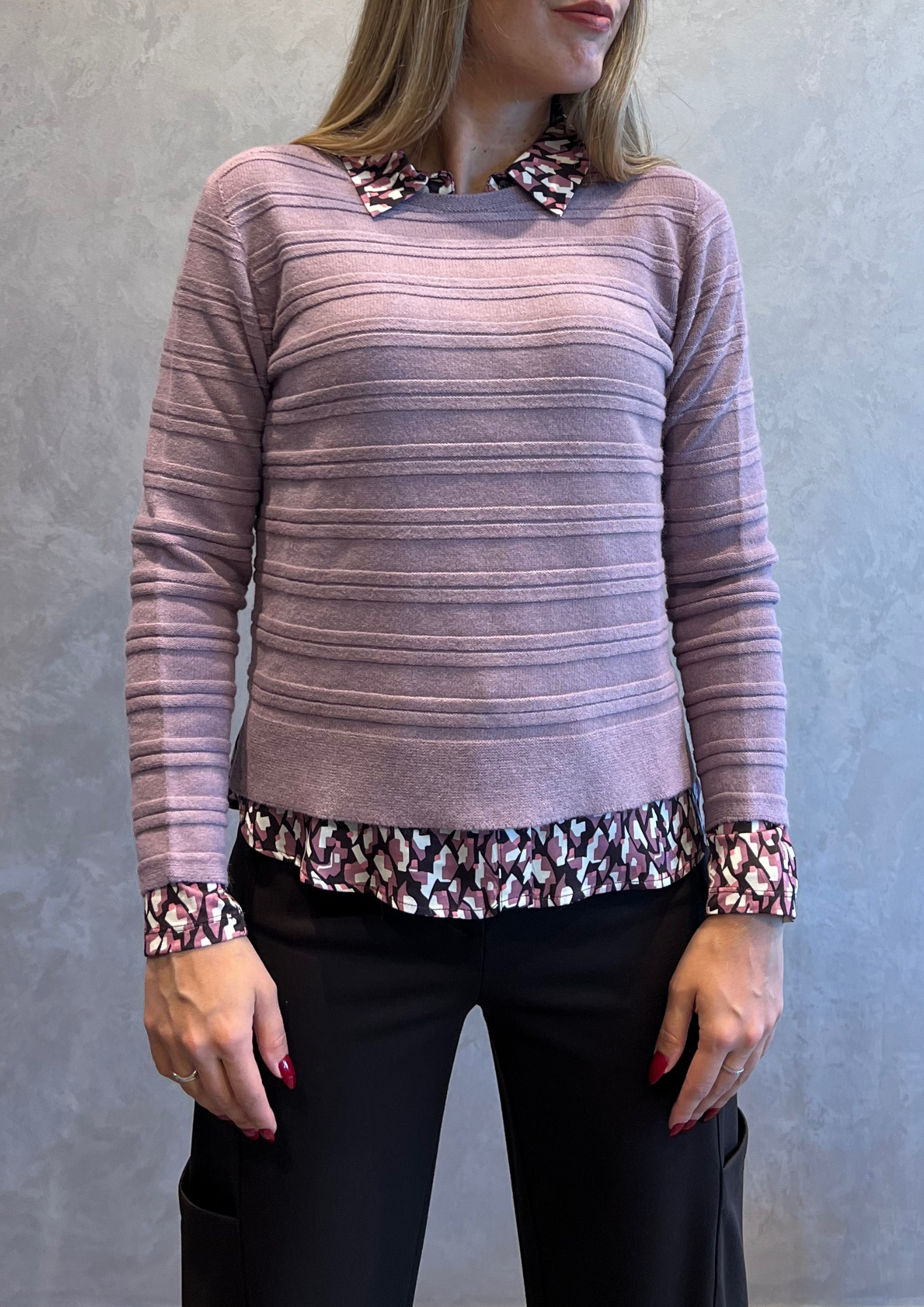 Maglia in Dolby doppia costa