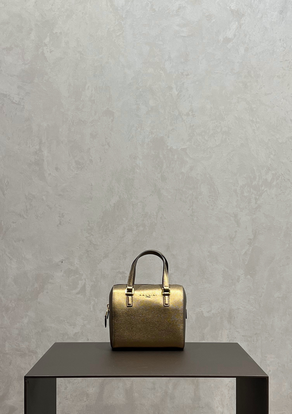 Borsa bauletto Nannini Flora in pelle con tracolla
