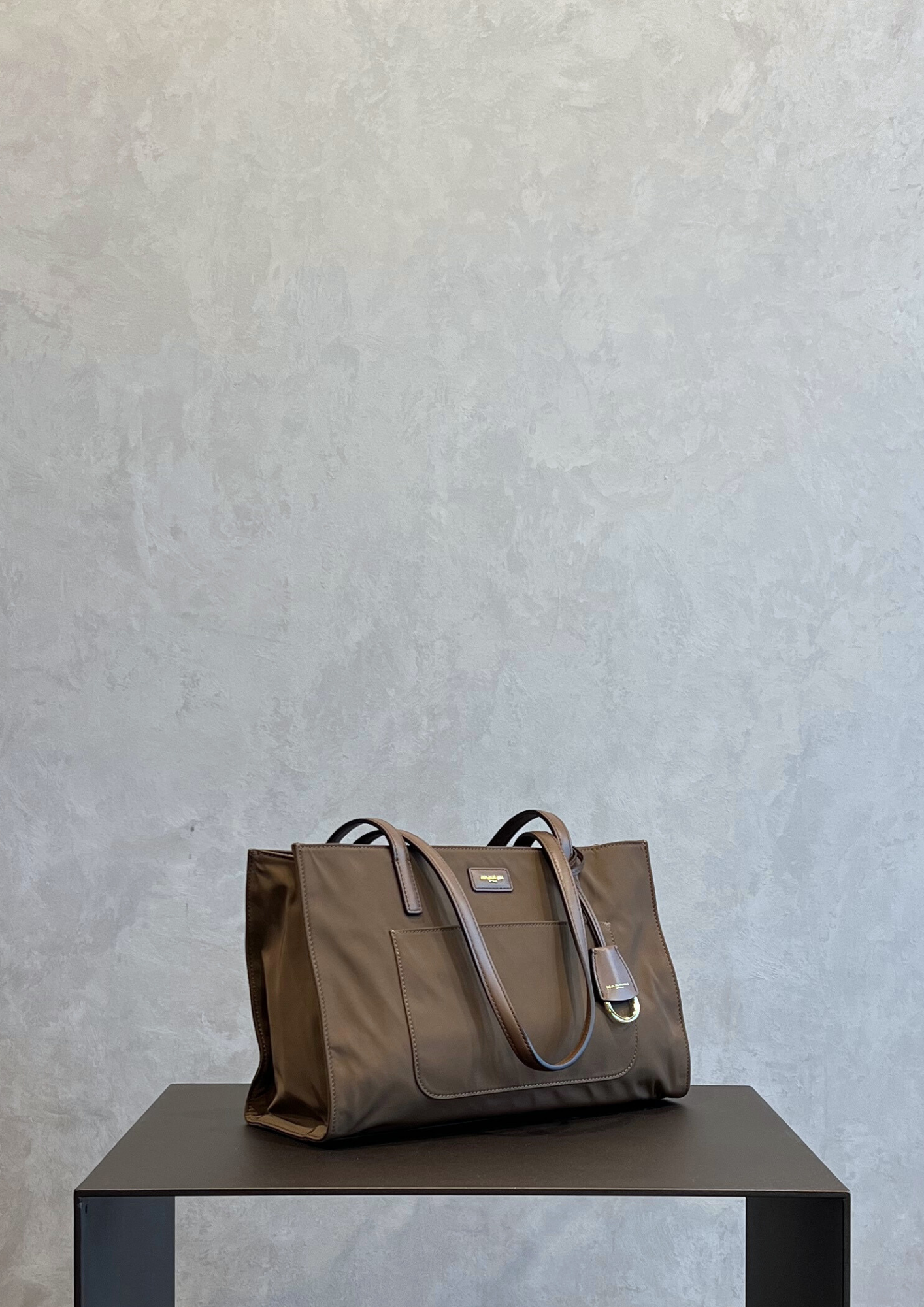 Borsa shopper media Nannini Carla in tessuto