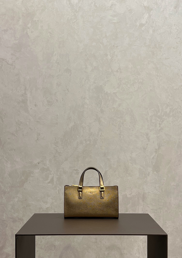 Borsa a mano Nannini Flora in pelle con tracolla