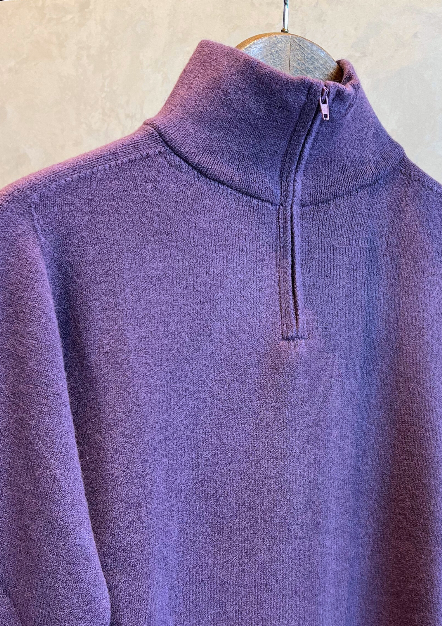 Maglia in Dolby colletto zip