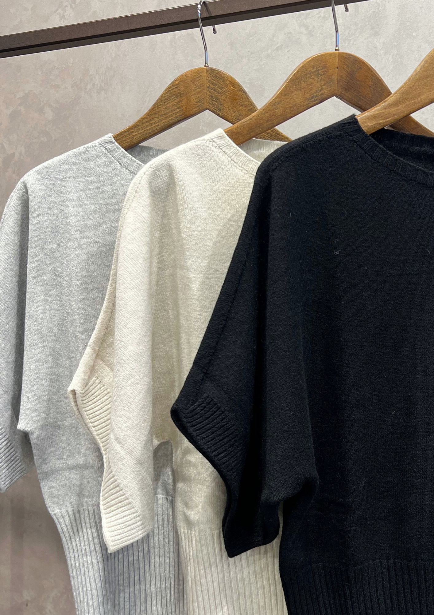 Maglia in Dolby pipistrello mezza manica