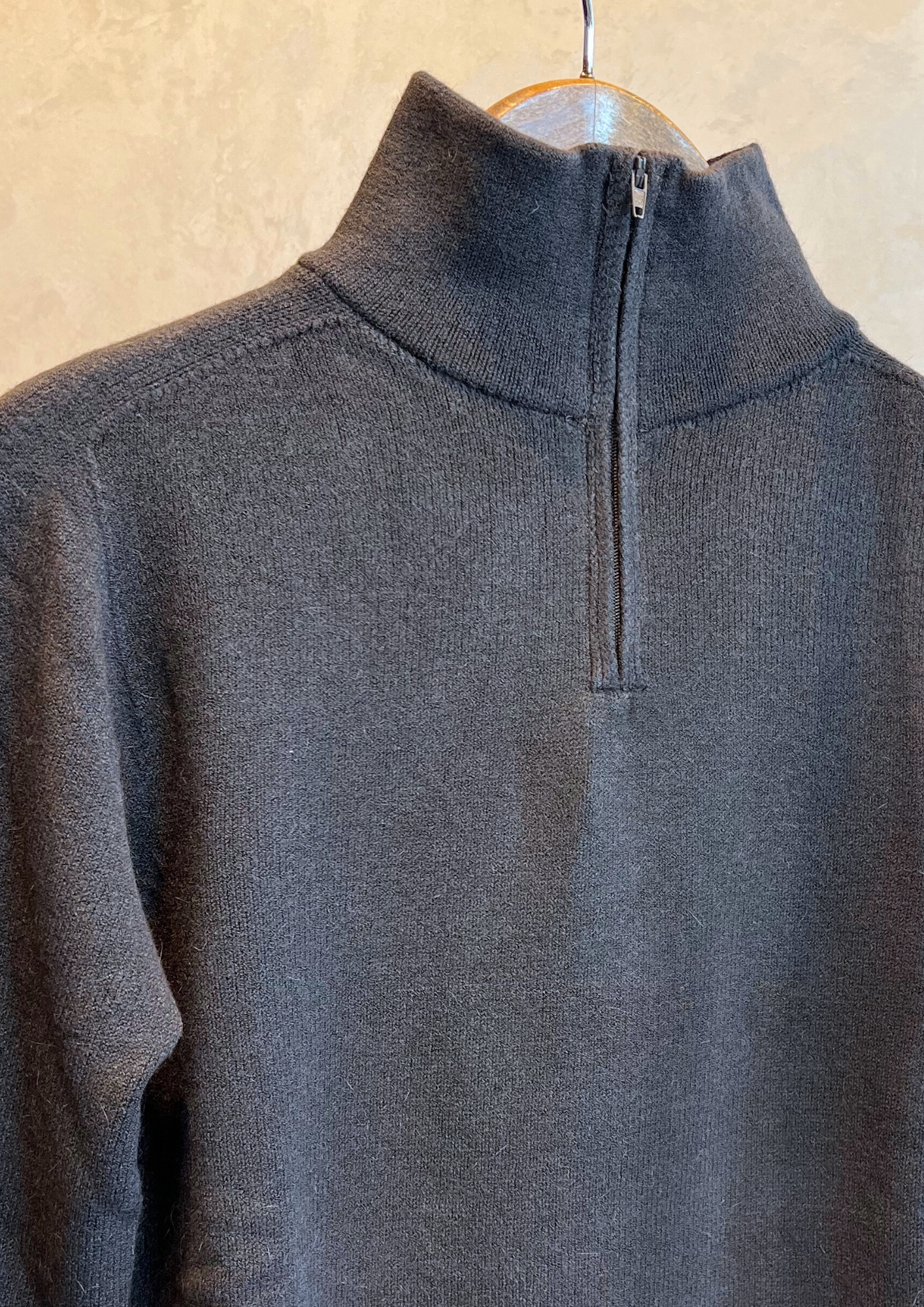 Maglia in Dolby colletto zip