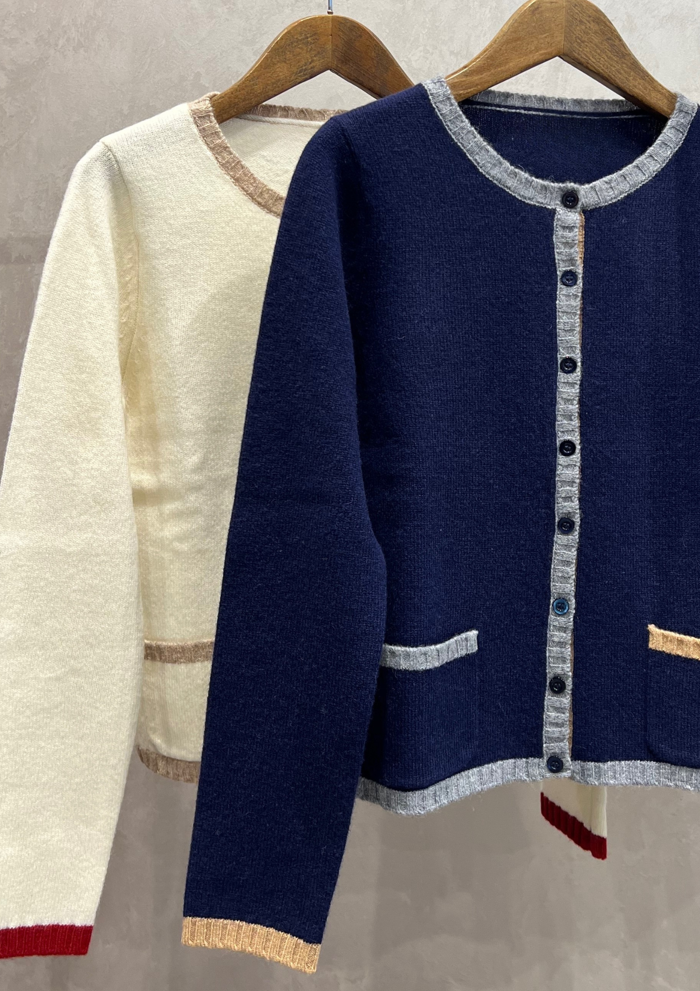 Golfino 100% lana tricolor