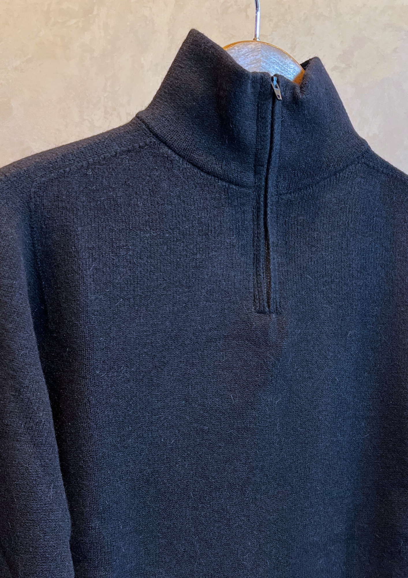 Maglia in Dolby colletto zip