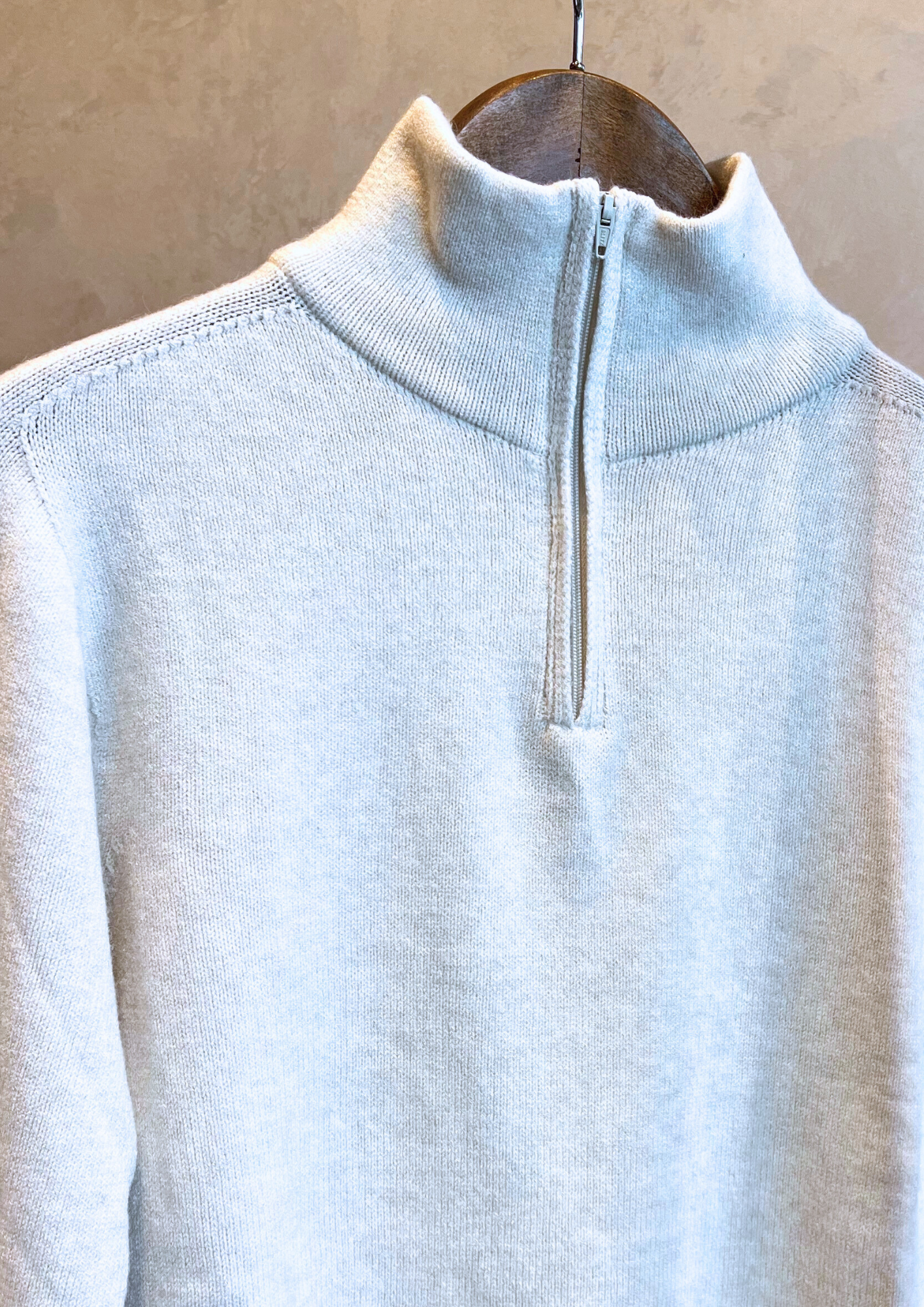Maglia in Dolby colletto zip