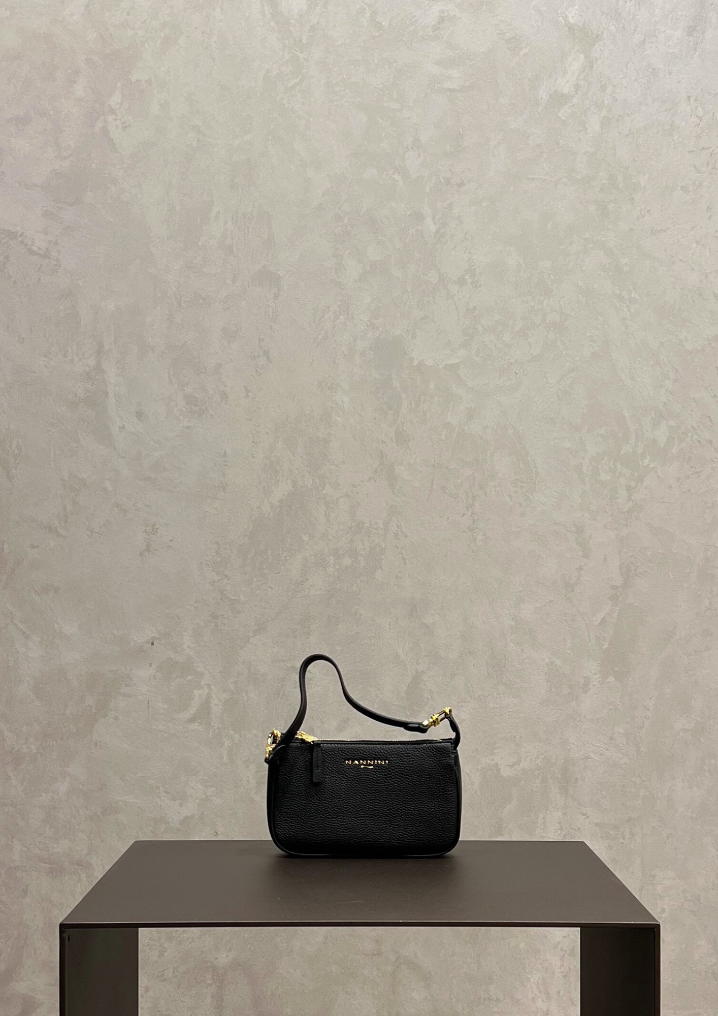 Borsa pochette Nannini Keira in pelle con tracolla