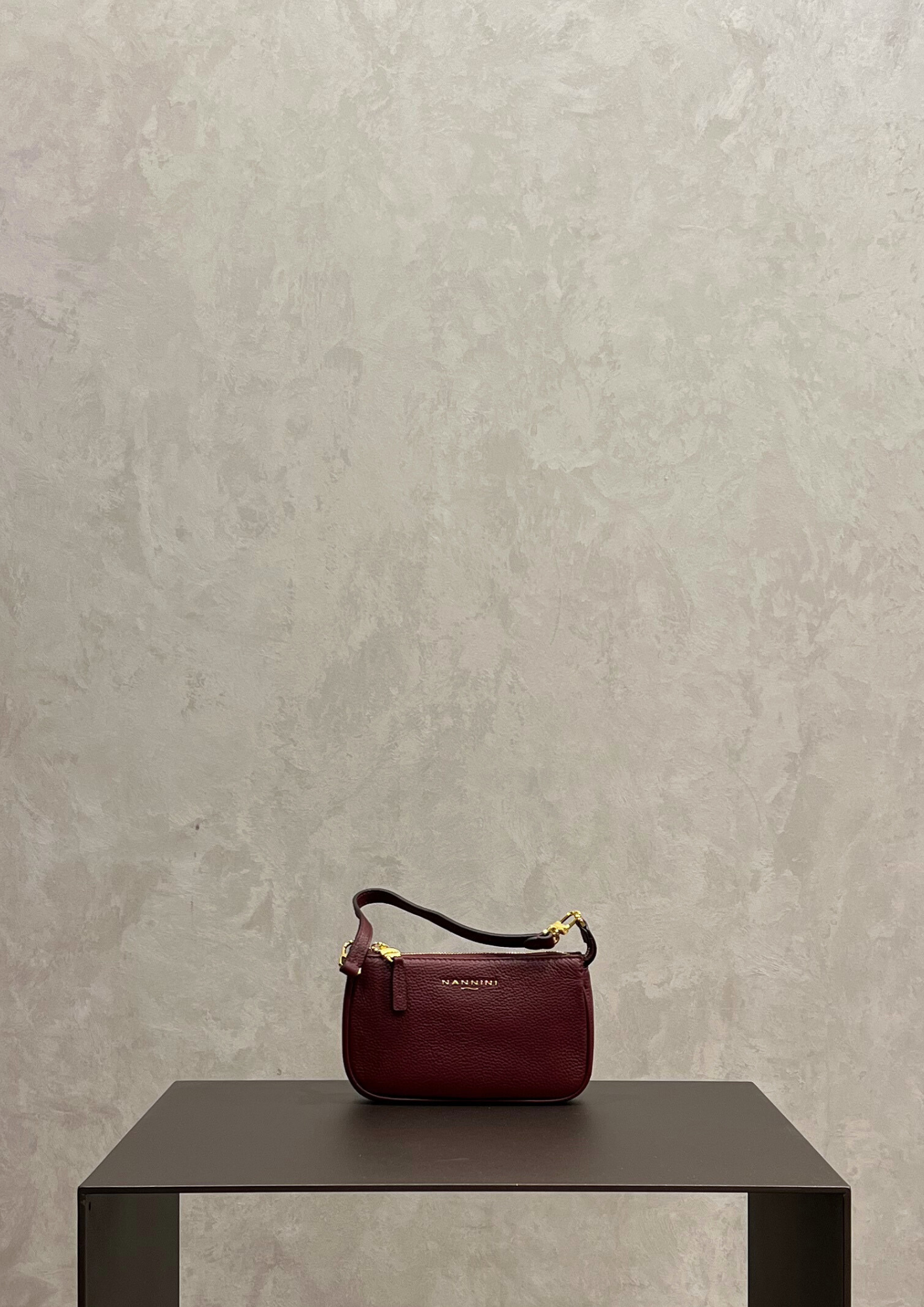 Borsa pochette Nannini Keira in pelle con tracolla