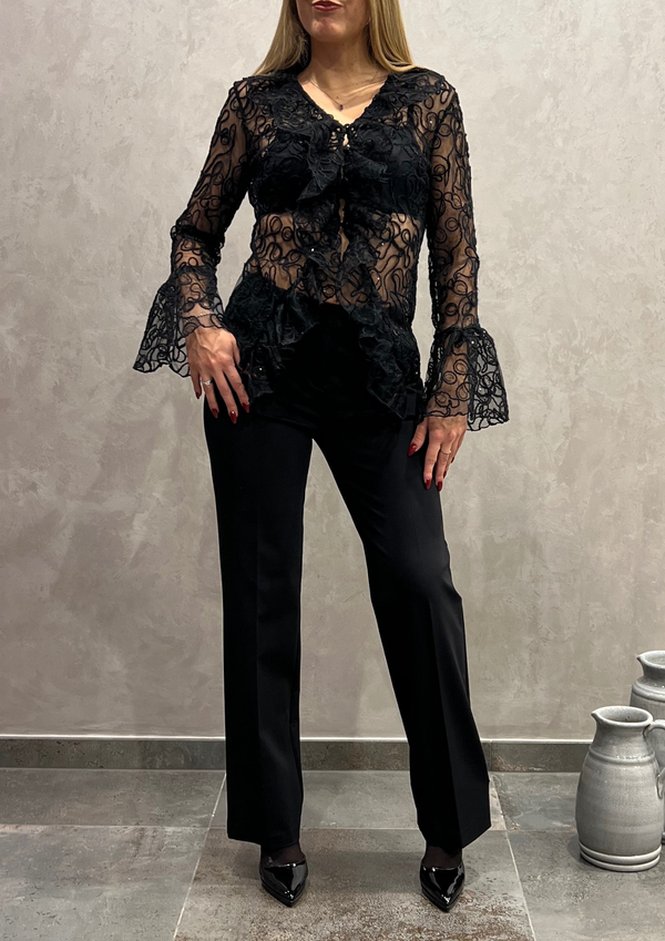 Pantalone dritto in Punto Milano