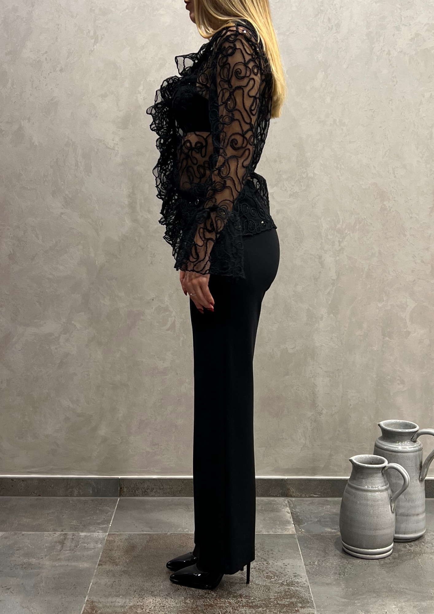 Pantalone dritto in Punto Milano