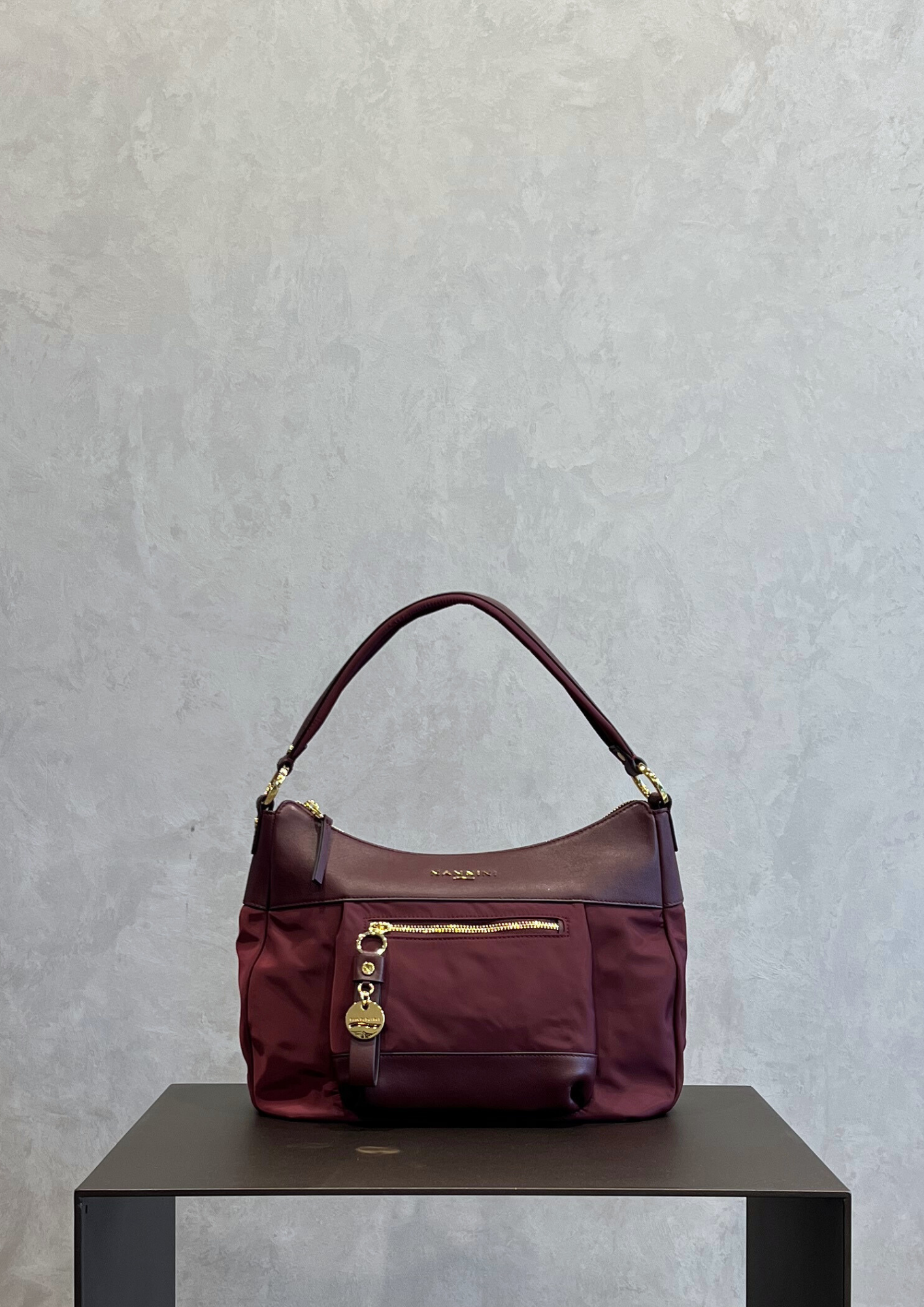 Borsa hobo Nannini Liberty in tessuto con tracolla