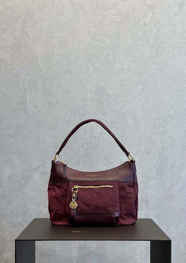 Borsa hobo Nannini Liberty in tessuto con tracolla