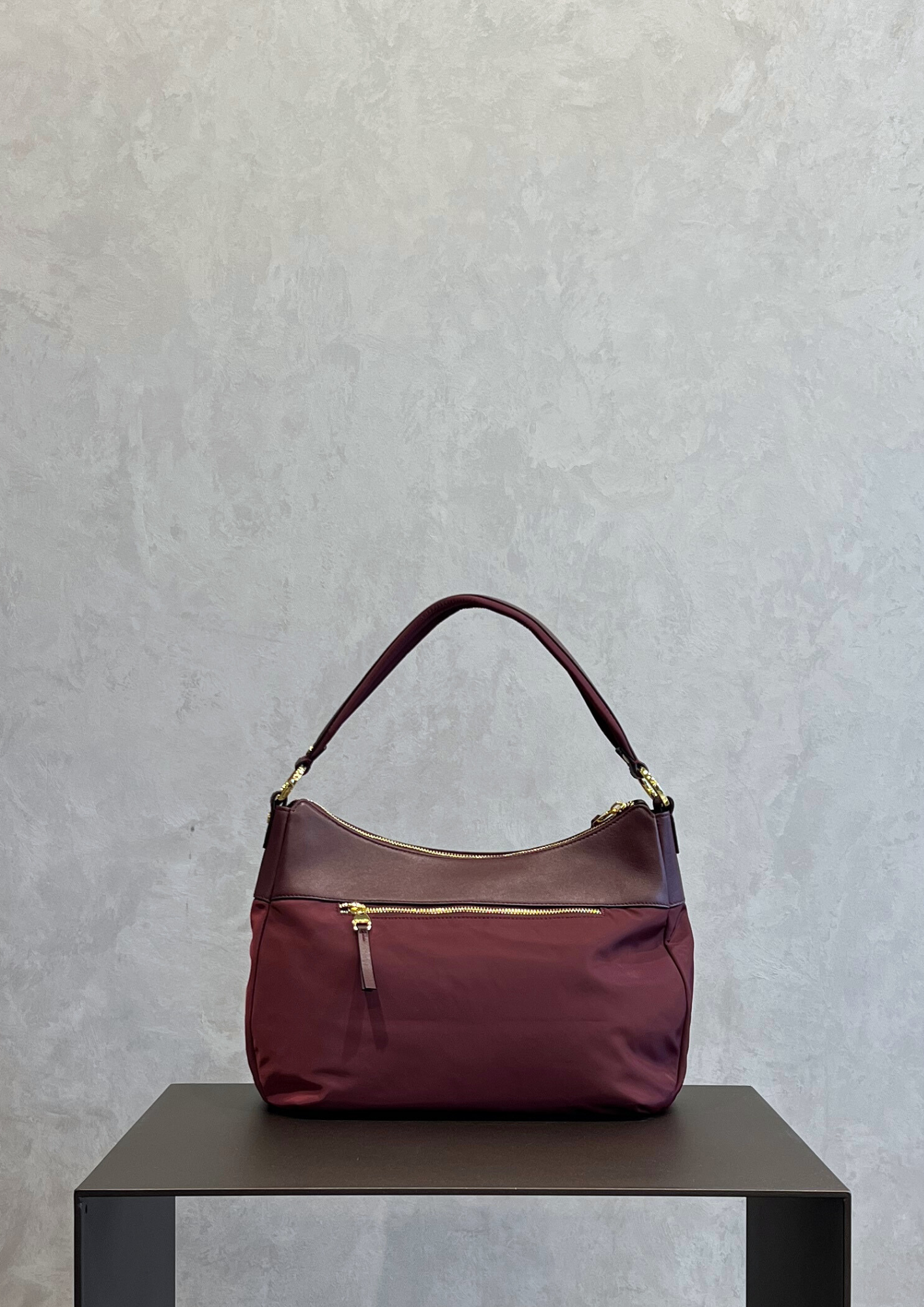 Borsa hobo Nannini Liberty in tessuto con tracolla