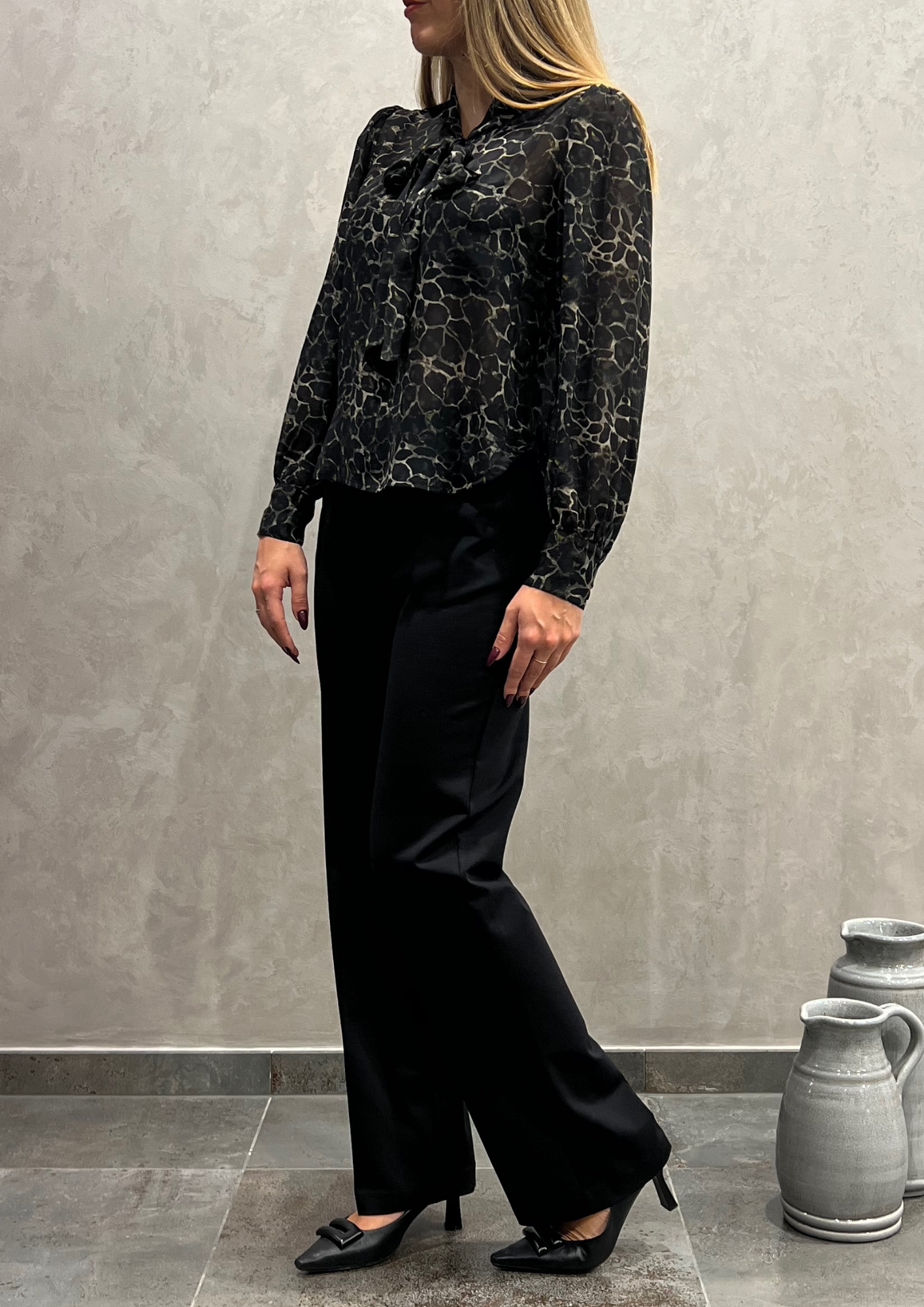 Pantalone dritto in Punto Milano