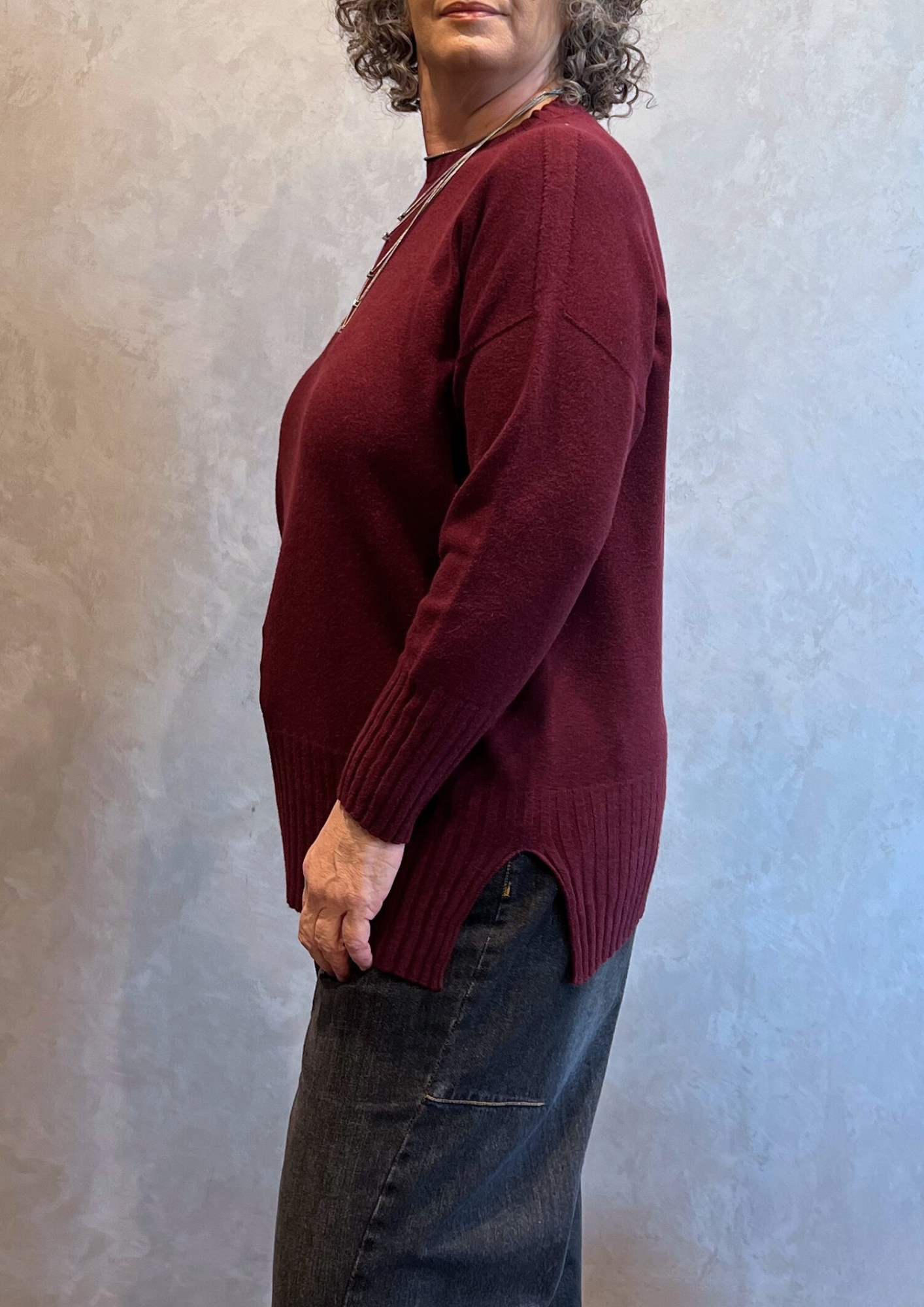 Maglia in Dolby over con spacchetti