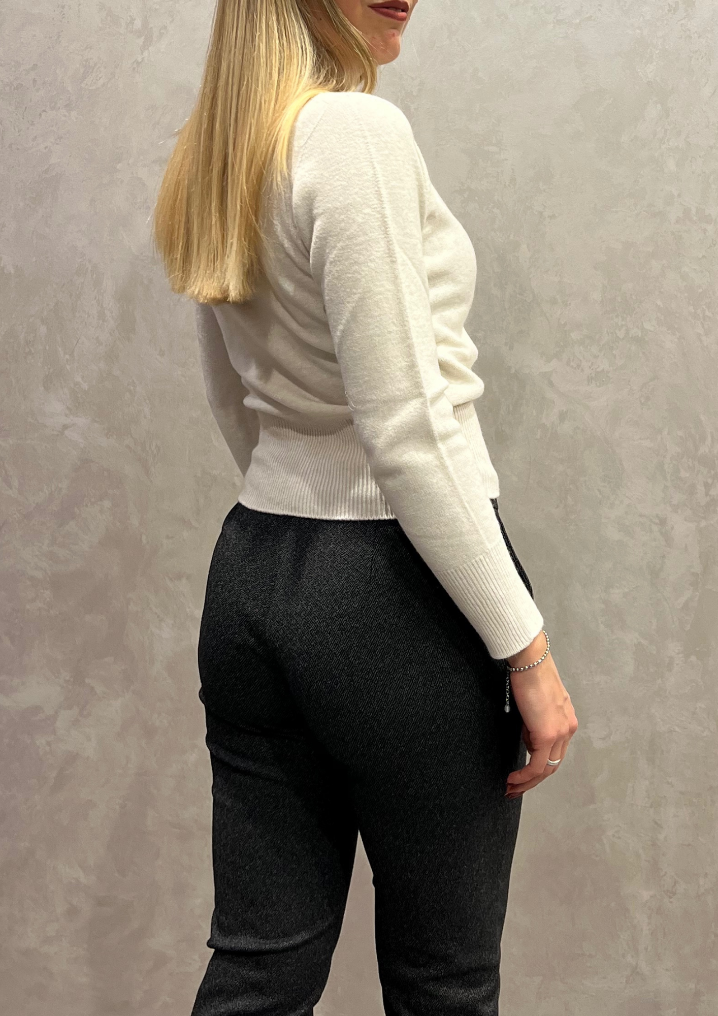 Maglia in Dolby incrociata