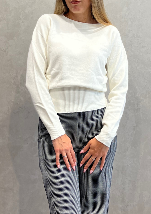 Maglia in Dolby pipistrello