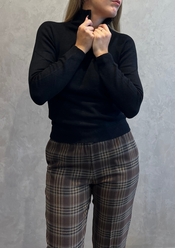 Maglia in Dolby colletto zip