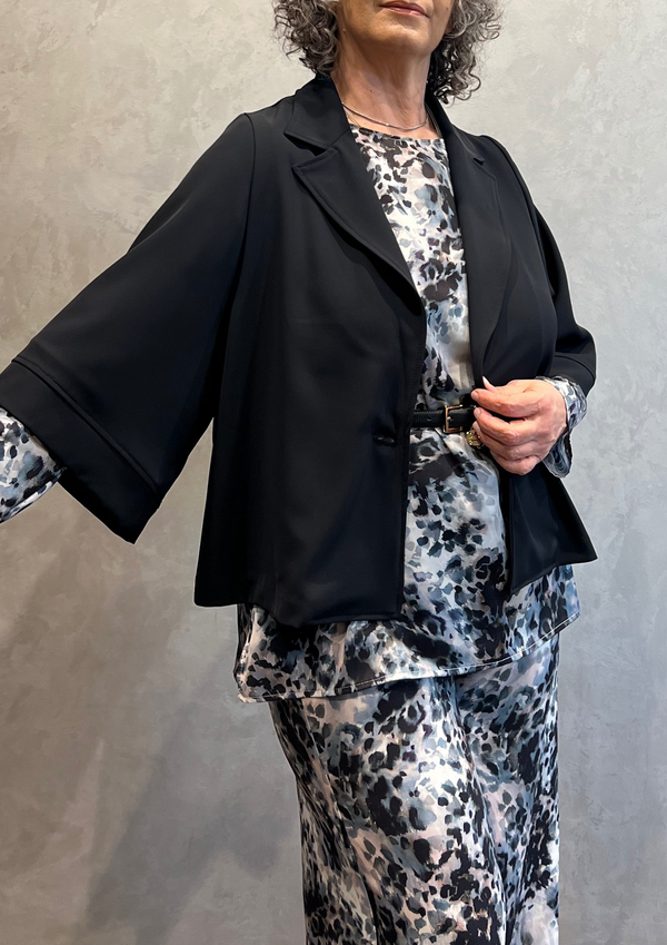 Giacca destrutturata taglio over in cady