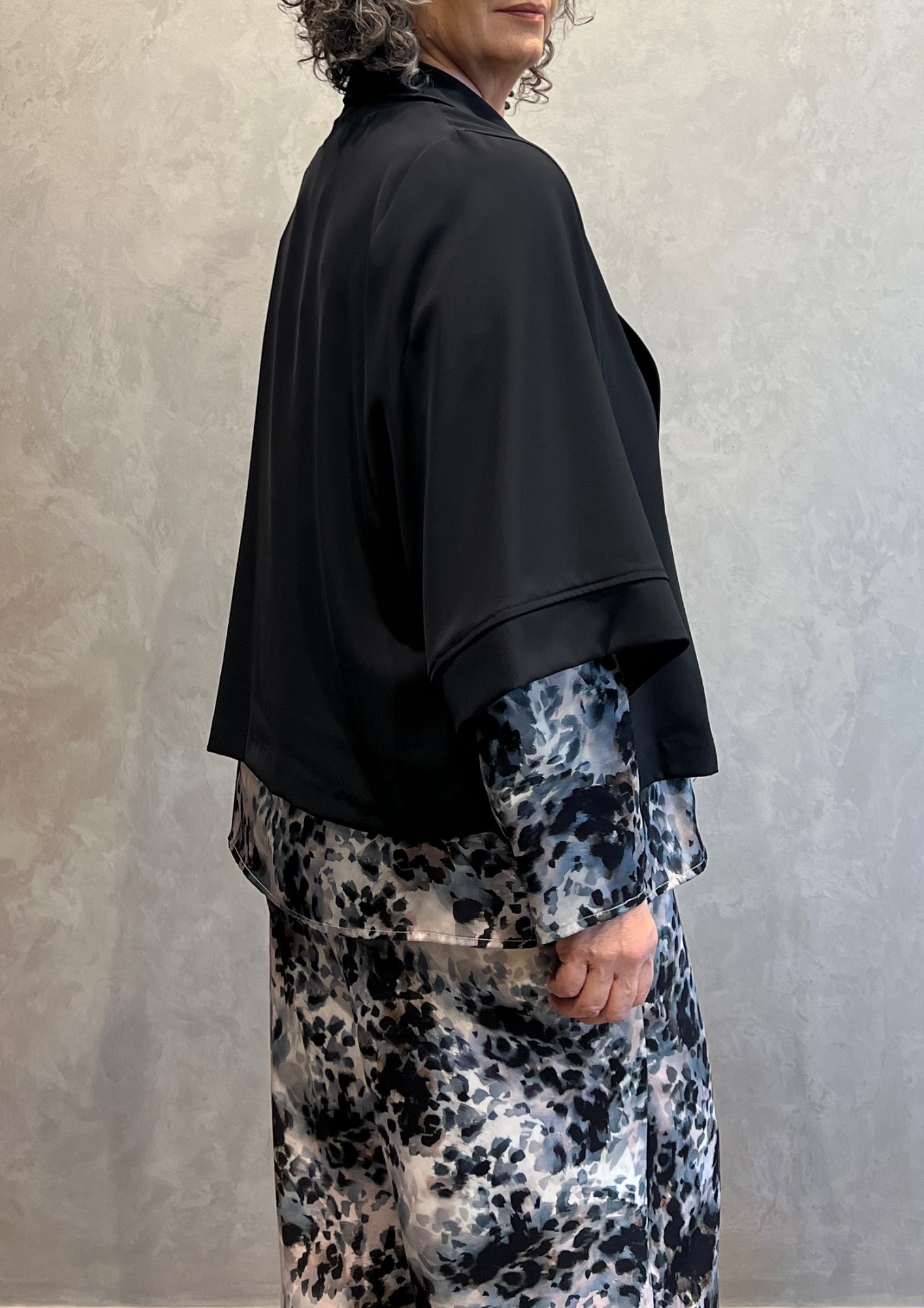 Giacca destrutturata taglio over in cady