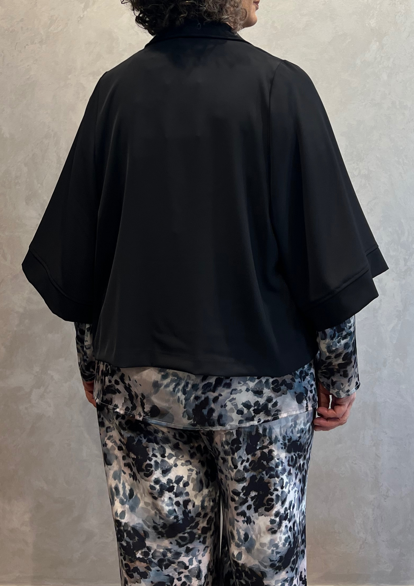 Giacca destrutturata taglio over in cady