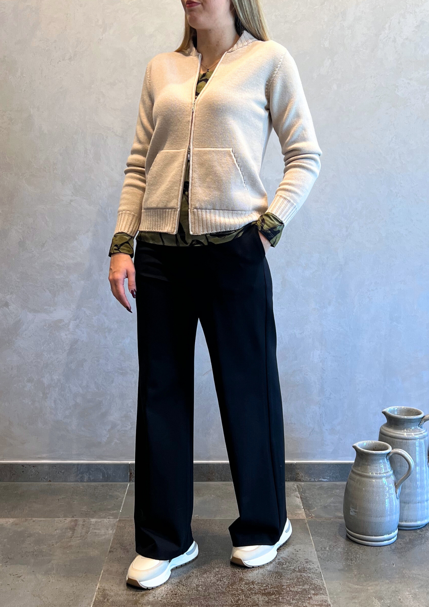 Pantalone dritto in Punto Milano