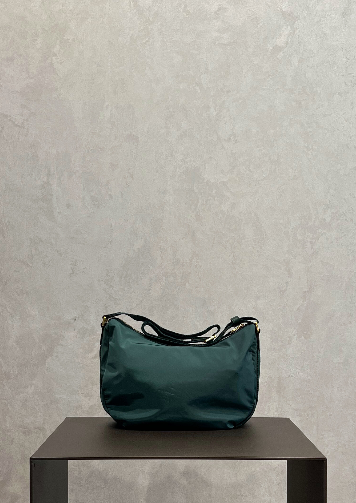 Borsa mezzaluna Nannini Liberty in tessuto