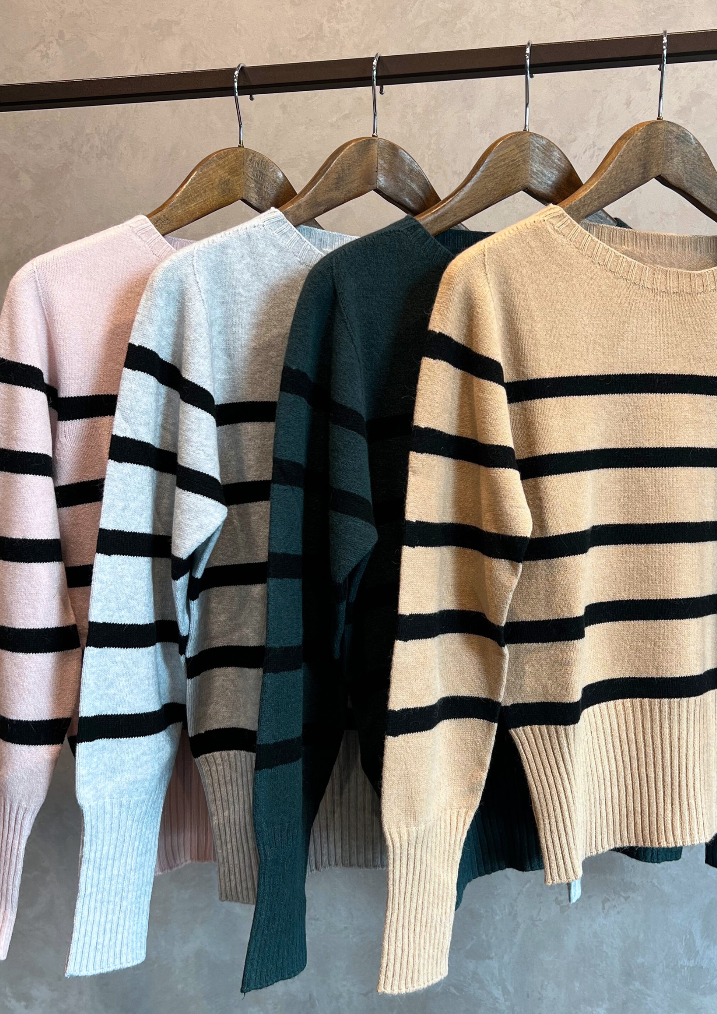 Maglia in Dolby lineata a righe