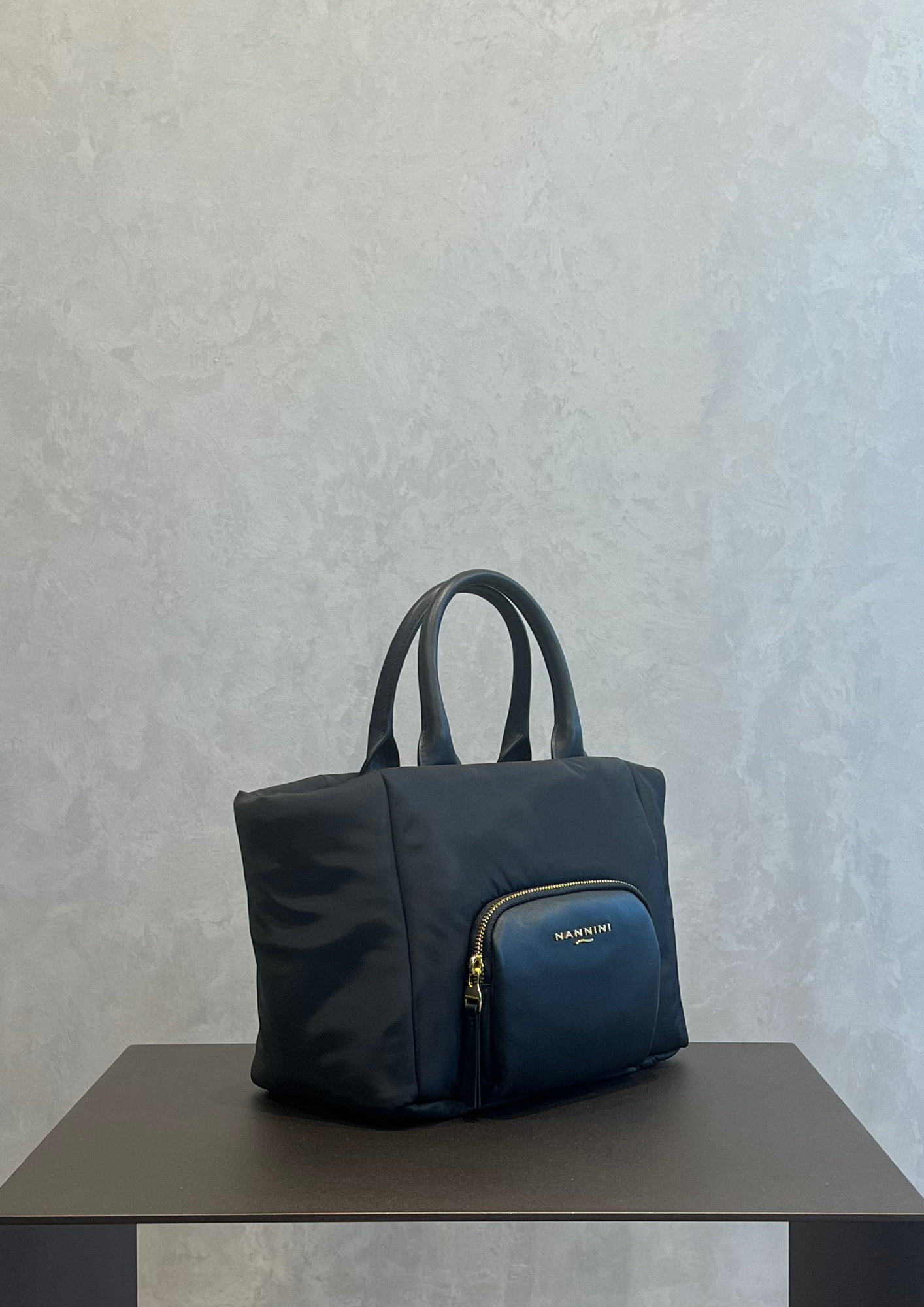 Borsa shopper Nannini Gardenia in tessuto