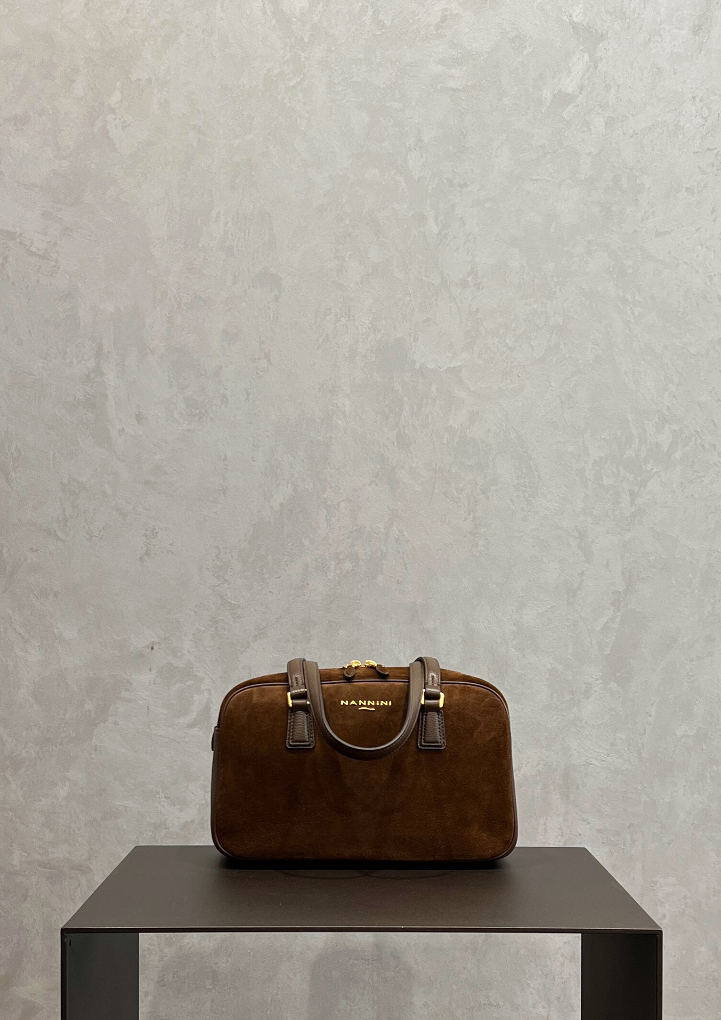 Borsa a spalla Nannini Micol in suede con tracolla