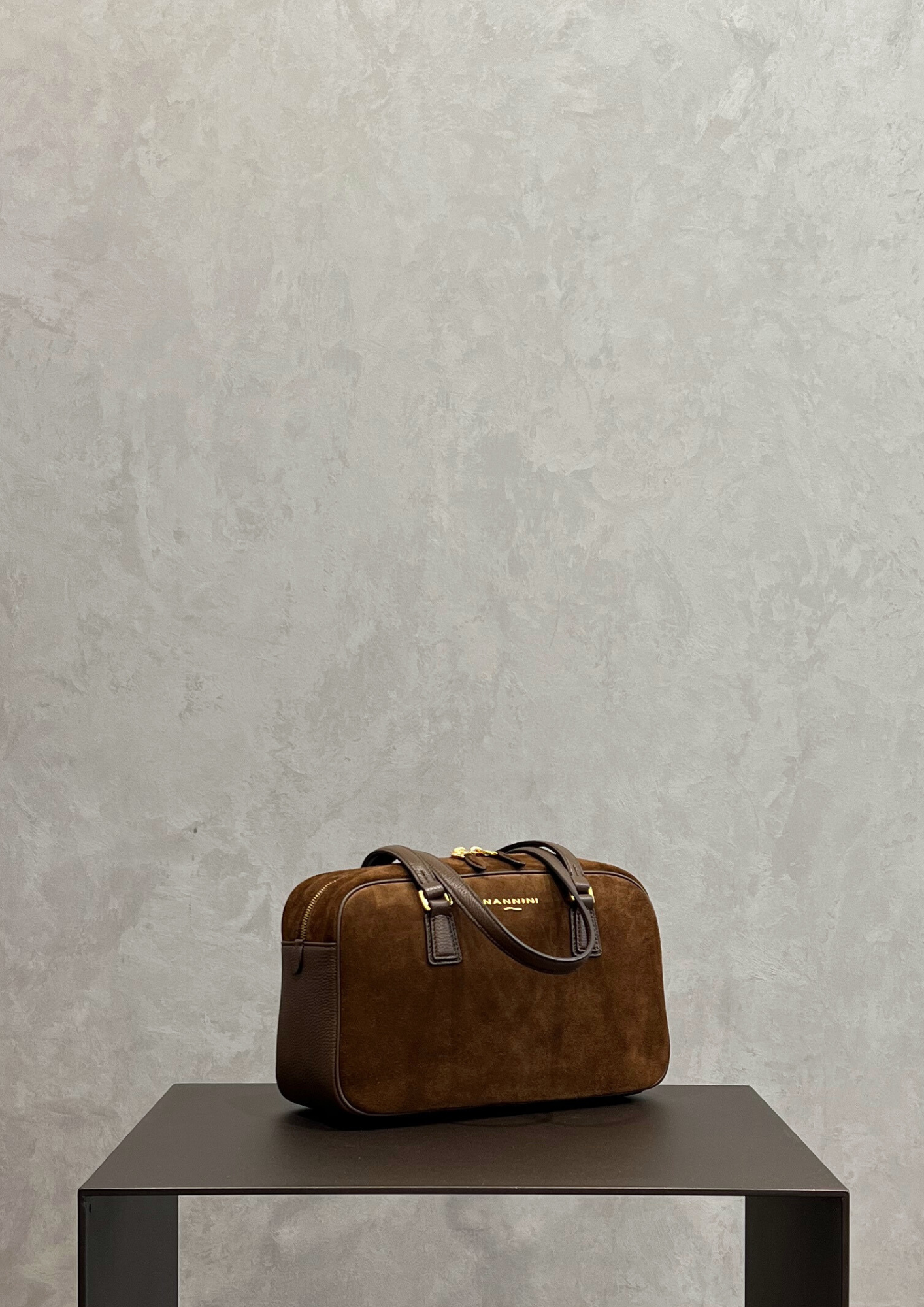 Borsa a spalla Nannini Micol in suede con tracolla