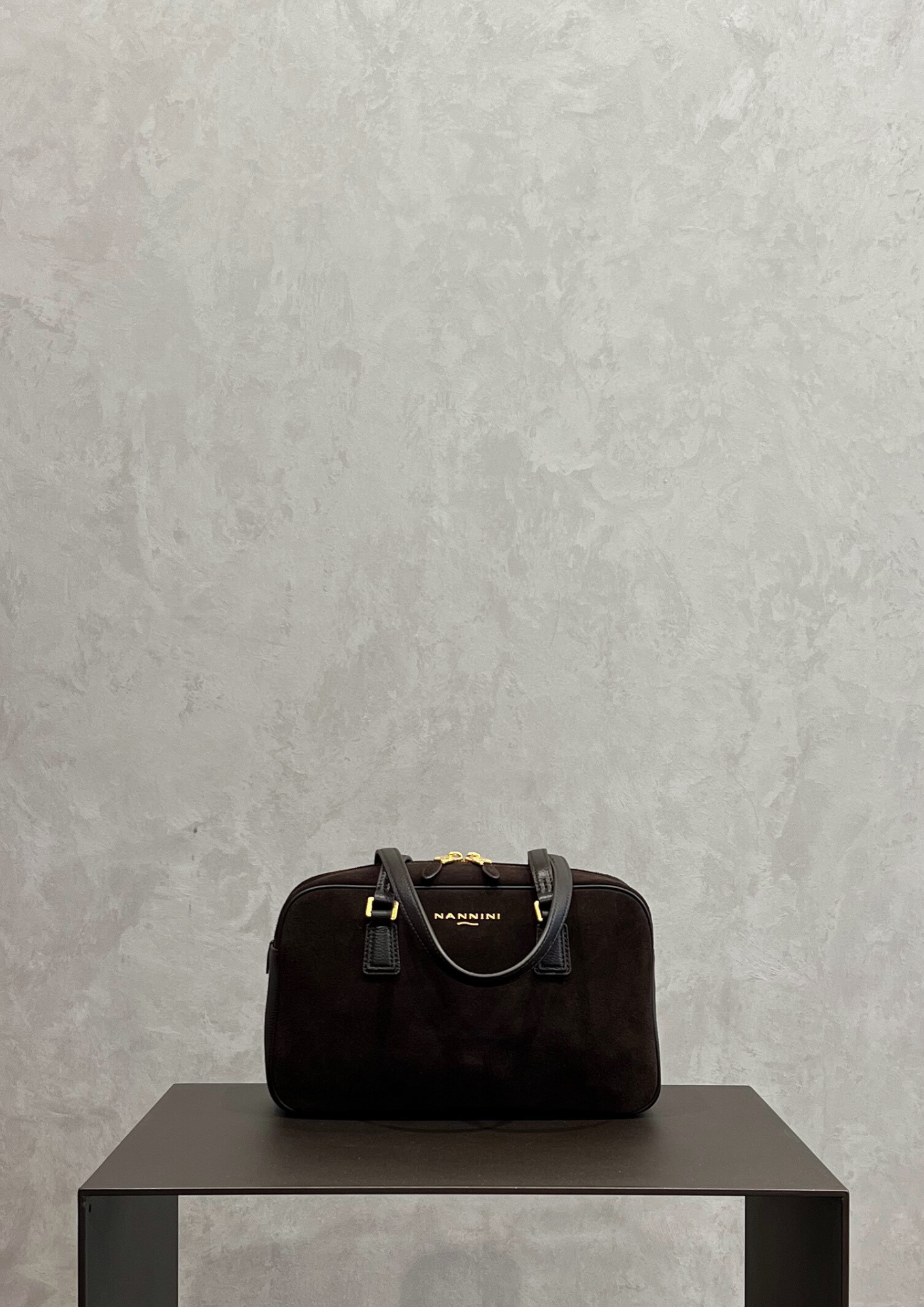 Borsa a spalla Nannini Micol in suede con tracolla