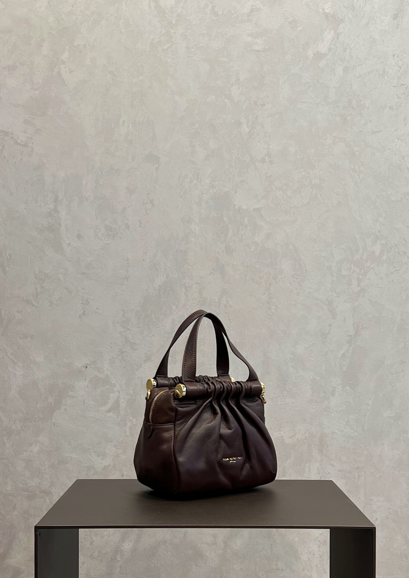 Borsa a mano Nannini Sveva in pelle con tracolla