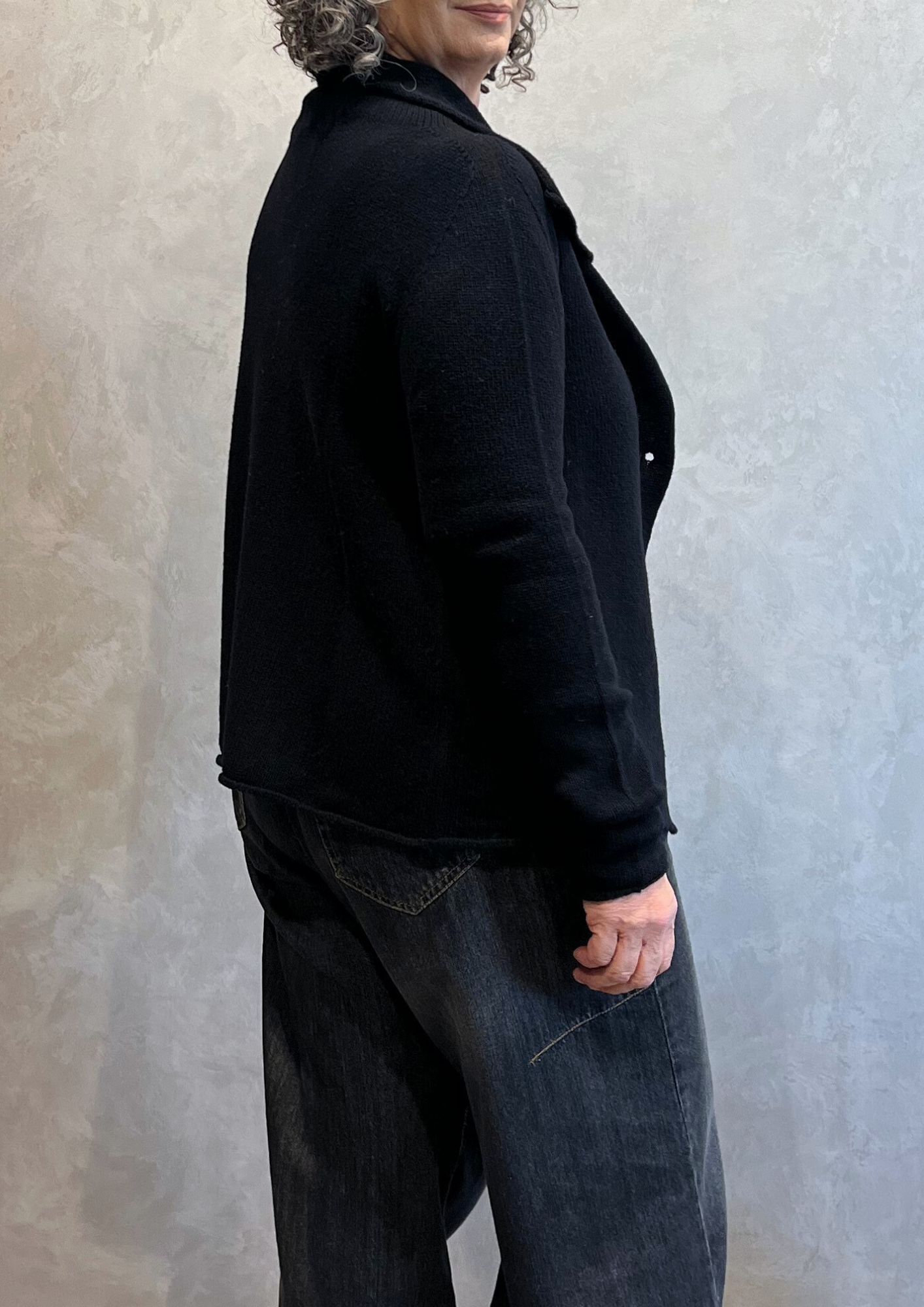 Giacchina doppiopetto in pura lana vergine