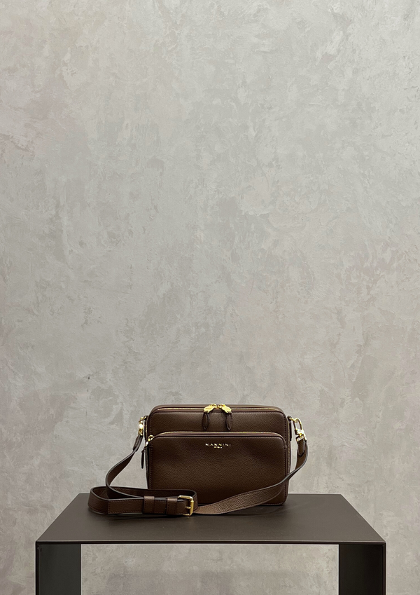 Borsa a tracolla mattoncino Nannini Keira in pelle