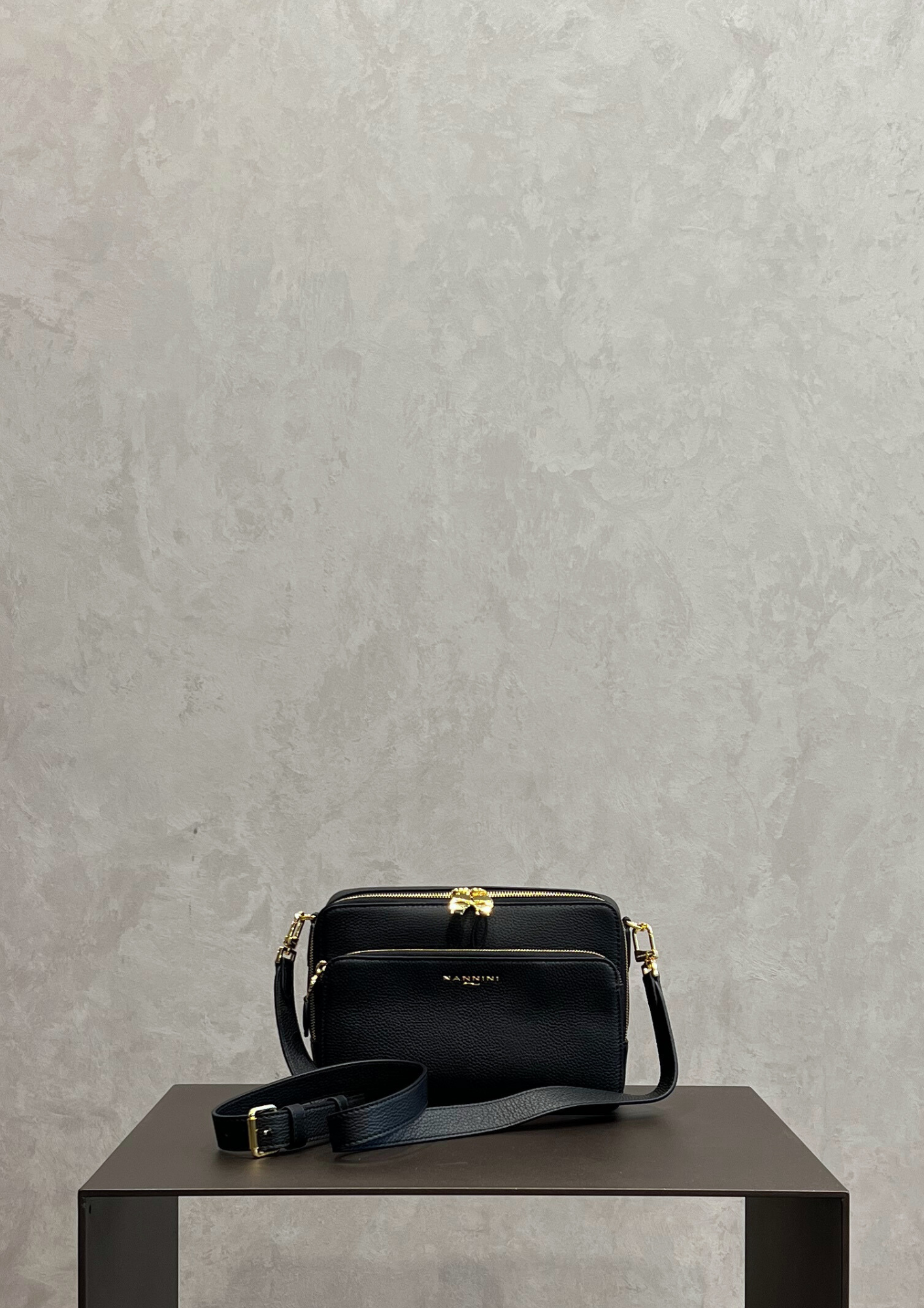 Borsa a tracolla mattoncino Nannini Keira in pelle