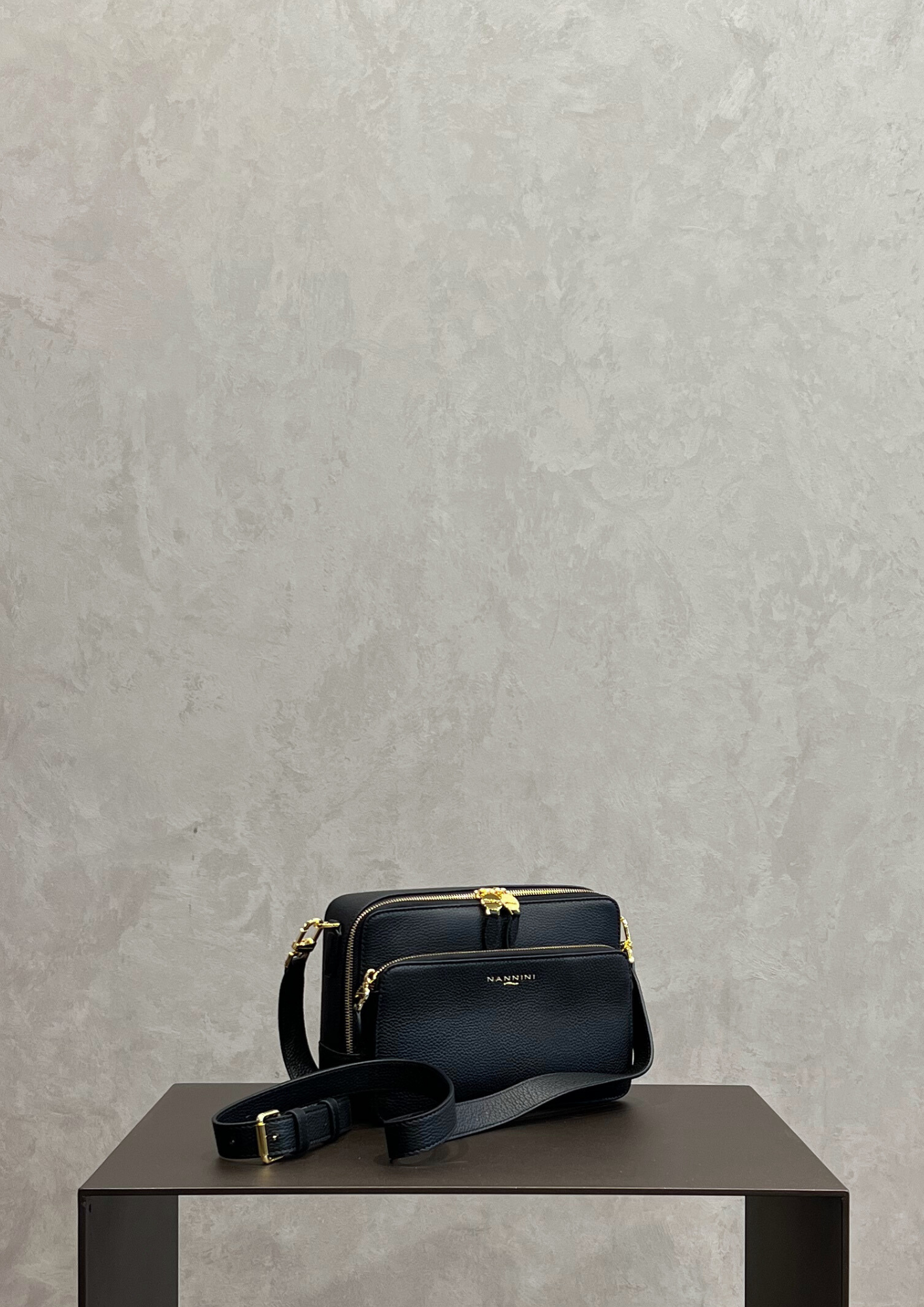 Borsa a tracolla mattoncino Nannini Keira in pelle