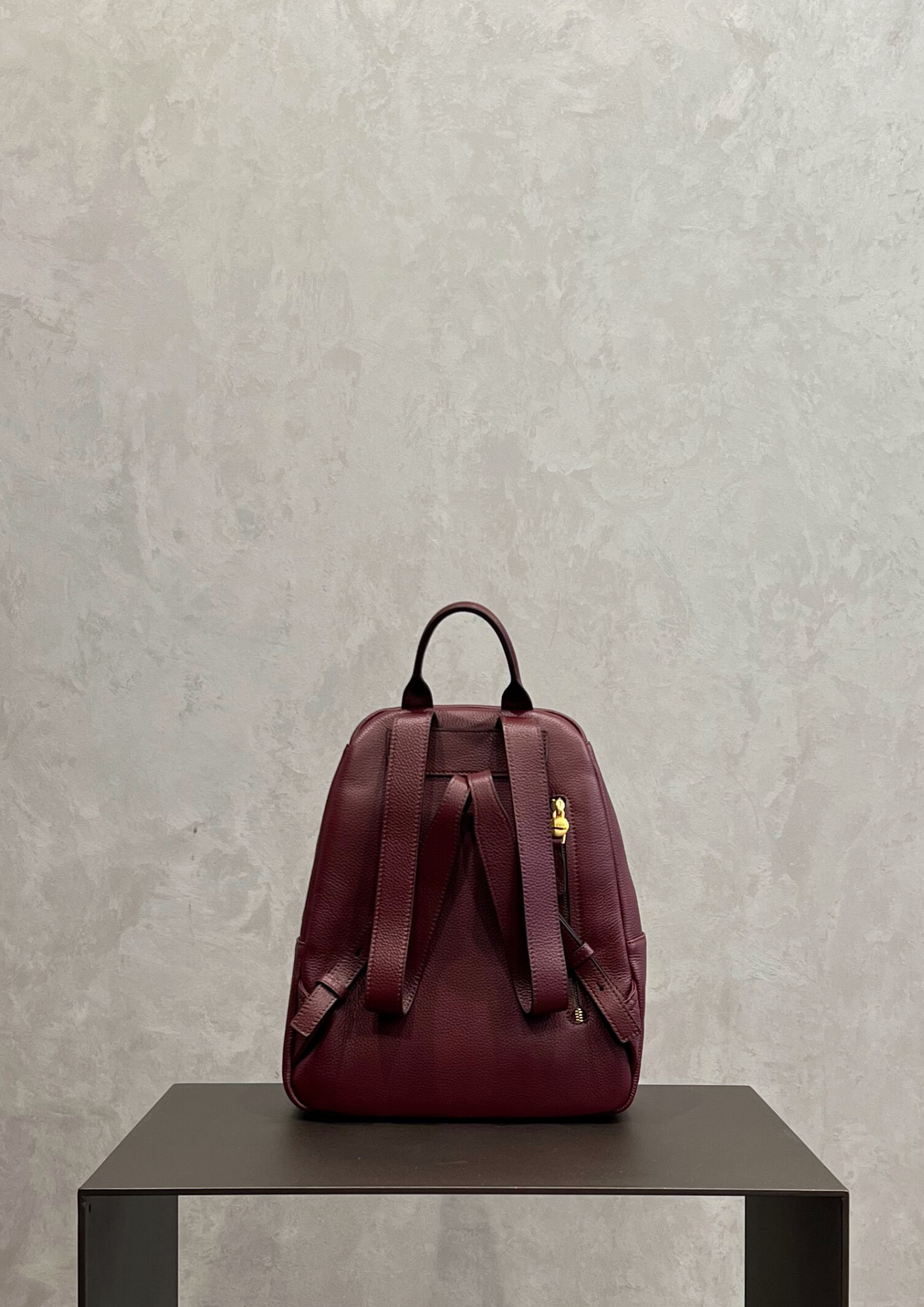 Zaino con patta Nannini Bice in pelle