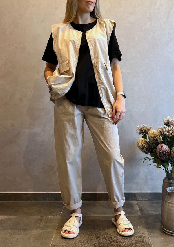 Gilet over palloncino in cotone ultraleggero